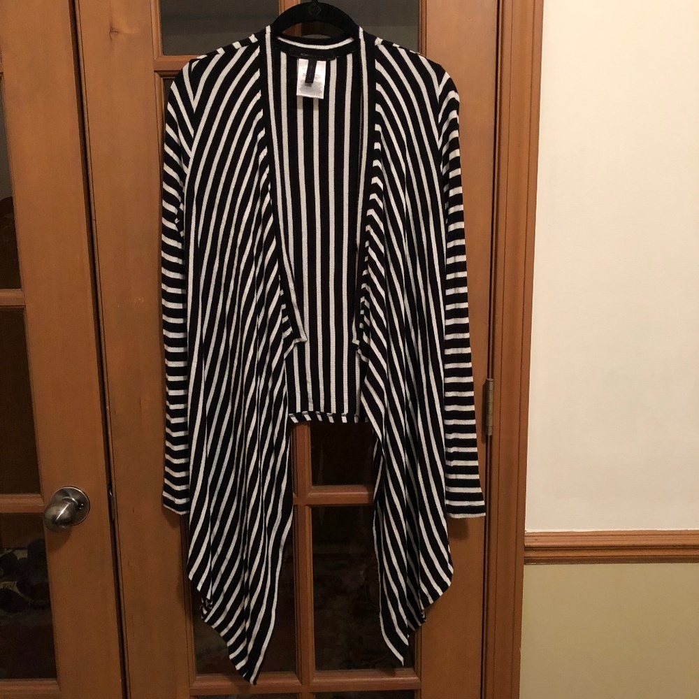 BCBGMaxAzria Angela Draped Cardigan (size XXS)